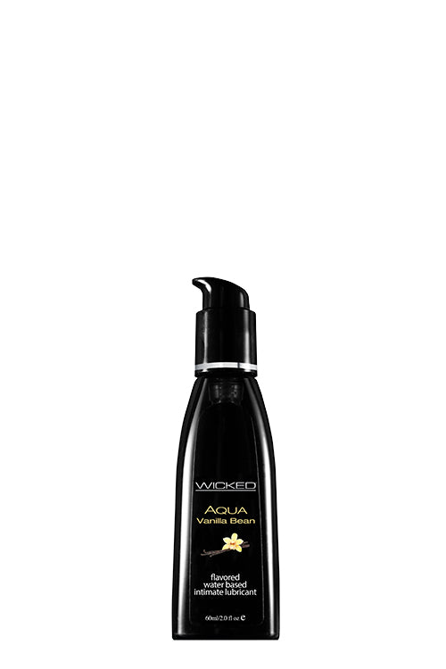 Lubrifiant cu aromă de vanilie Wicked Aqua 60 ml