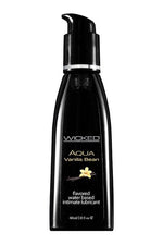 Lubrifiant cu aromă de vanilie Wicked Aqua 60 ml