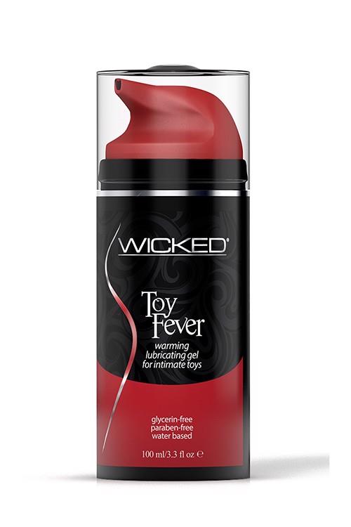 Lubrifiant de încălzire pentru jucării Wicked Toy Fever 100 ml