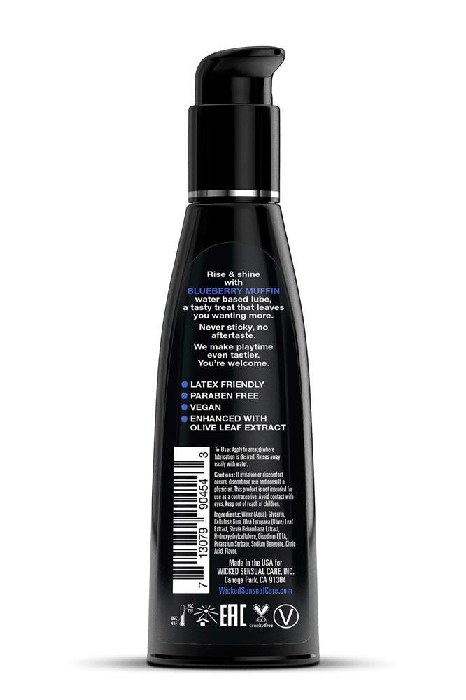 Lubrifiant pe bază de apă Wicked Blueberry Muffin 120 ml