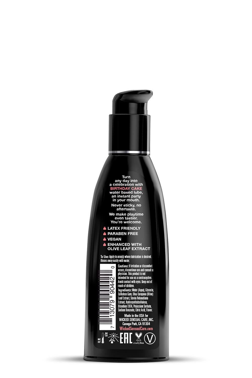 Lubrifiant aromatizat Birthday Cake Wicked 60 ml