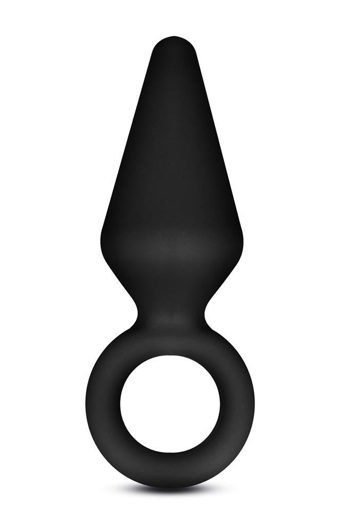 Plug Anal Adventures cu buclă - Mic
