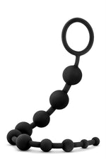 Mărgele anale din silicon roz pal 32 cm