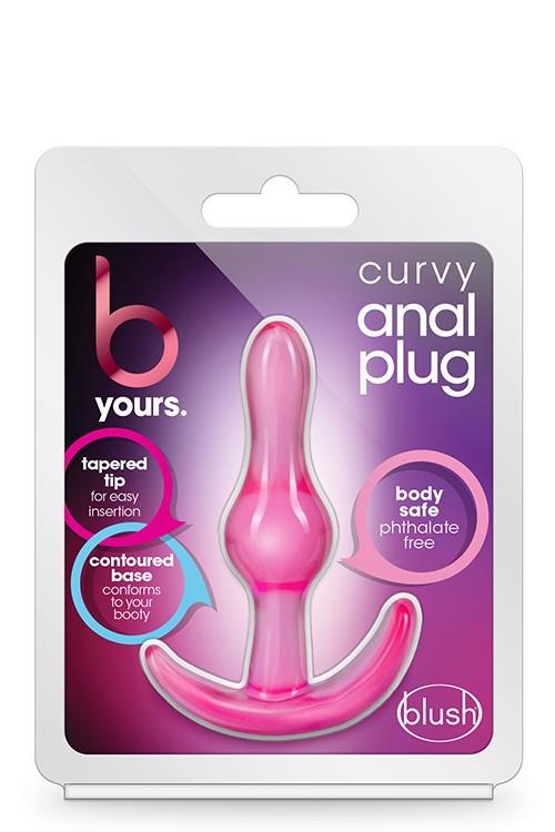 Dop anal B Yours Curvy roz din TPE