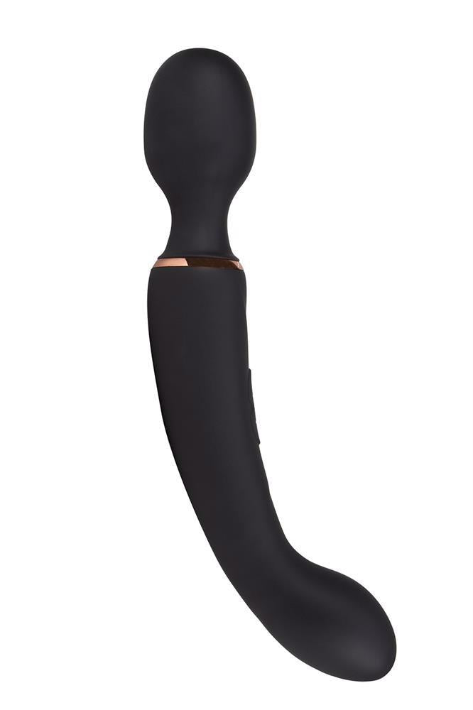 Vibrator Blush Gia din silicon, negru, USB