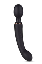 Vibrator Blush Gia din silicon, negru, USB