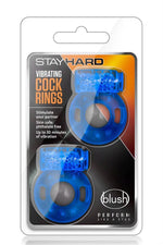Inel vibrant Blush Stay Hard, pachet de 2
