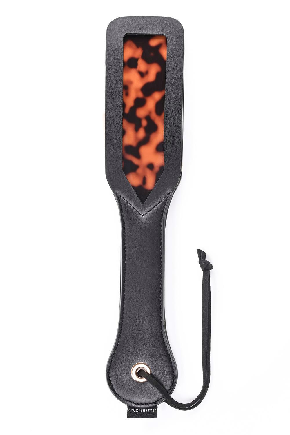 Foaie de sport Spanker Amber Gold cu șnur și inele de fixare
