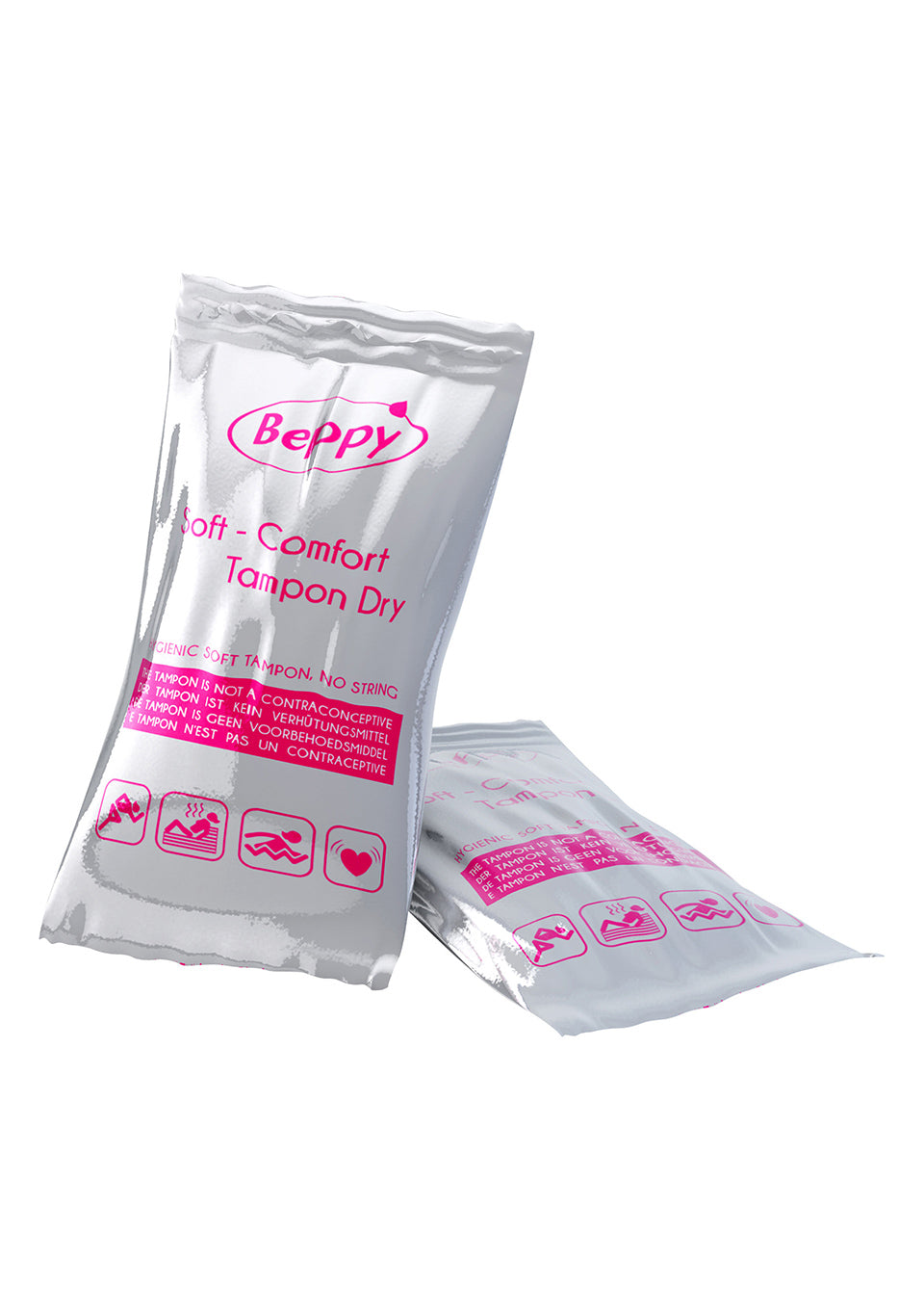 Tampoane Beppy Soft Comfort Dry Natural, 8 bucăți