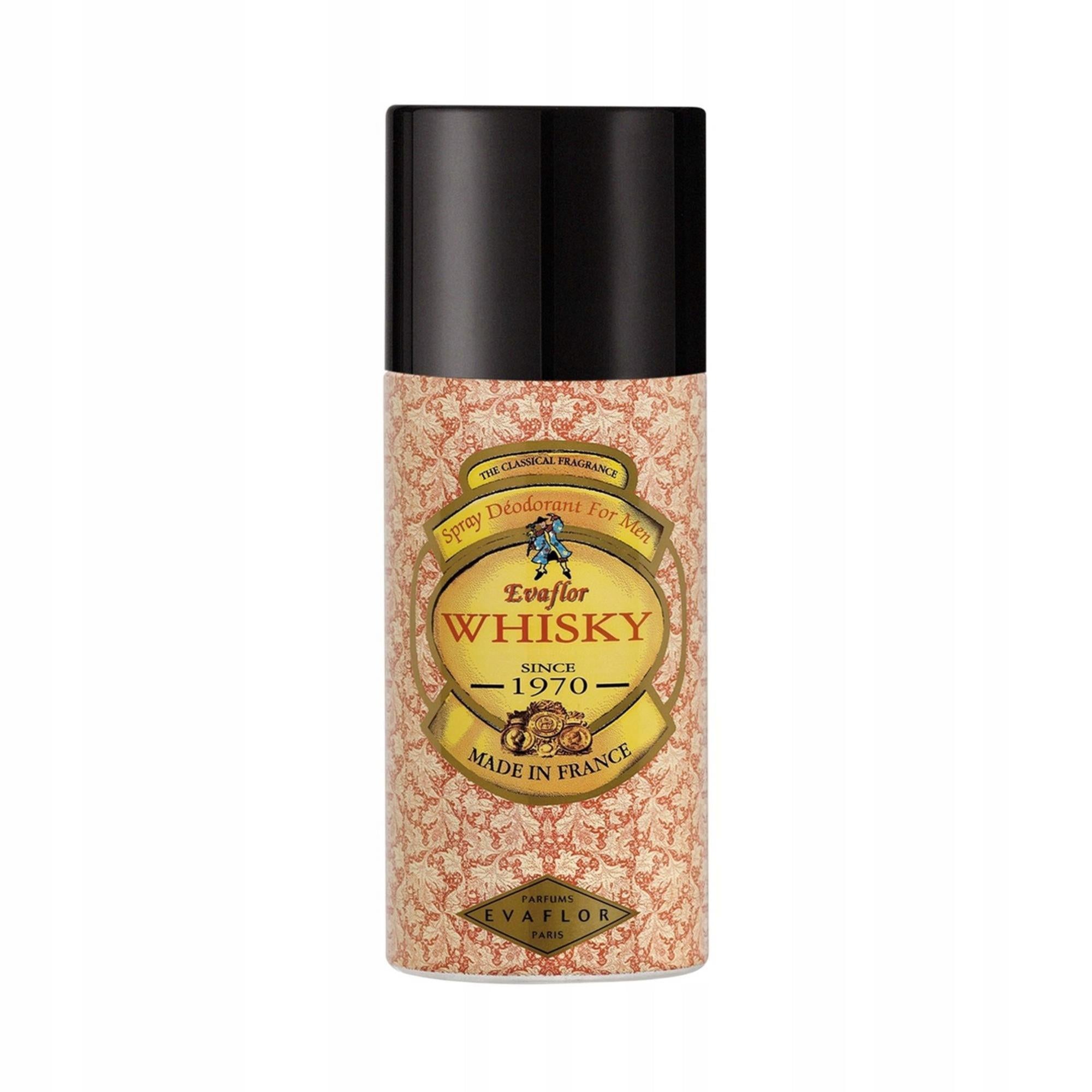 Evaflor, Whisky, Deodorant spray, Pentru bărbați, 150 ml