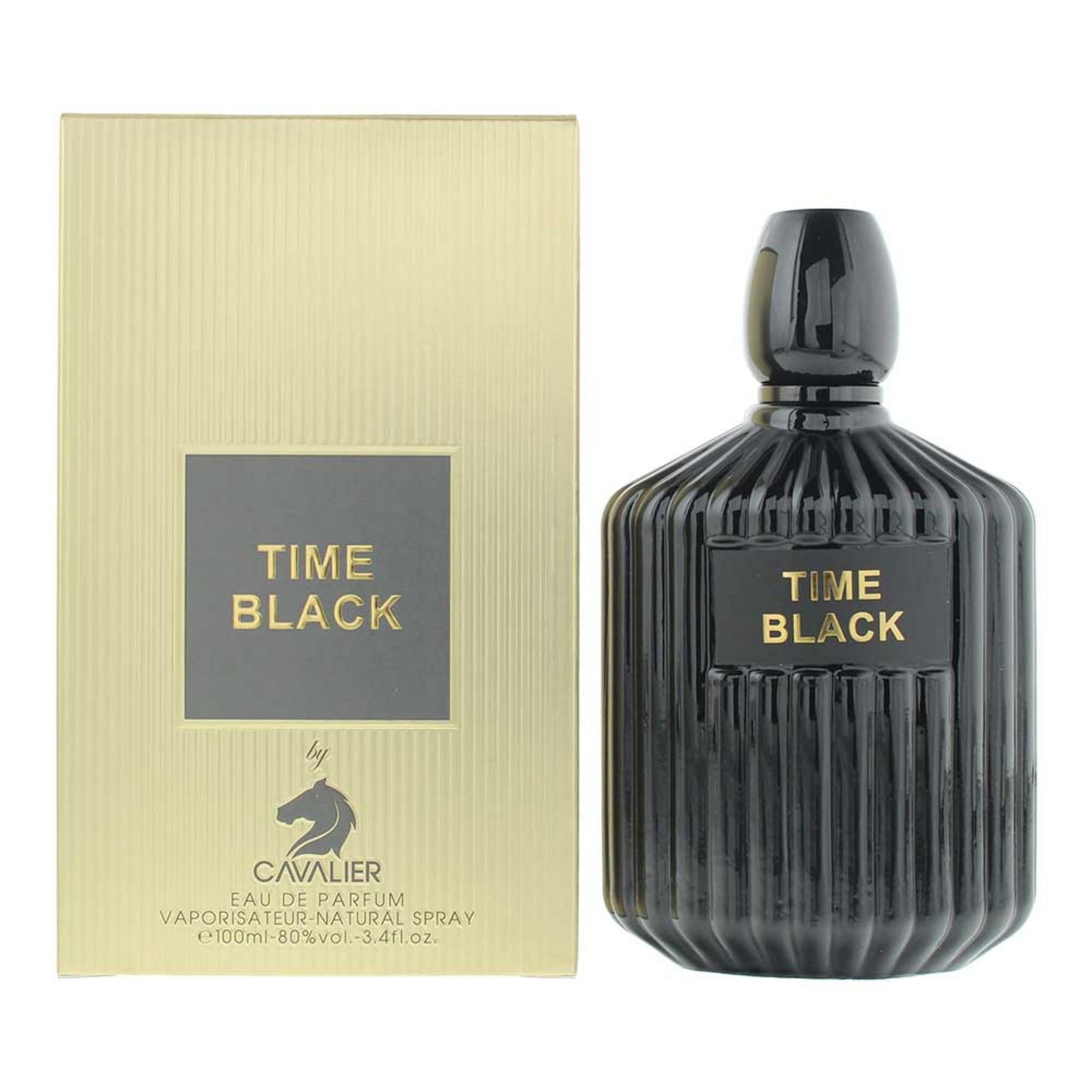 Cavalier, Time Black, Apă de parfum, Unisex, 100 ml