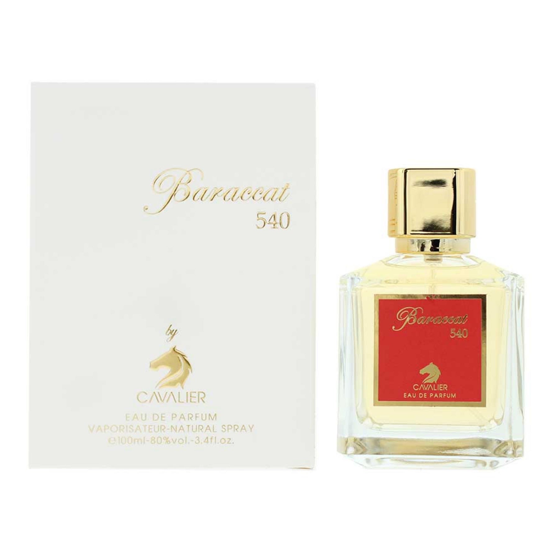 Cavalier, Baraccat Red 540, Apă de parfum, Unisex, 100 ml