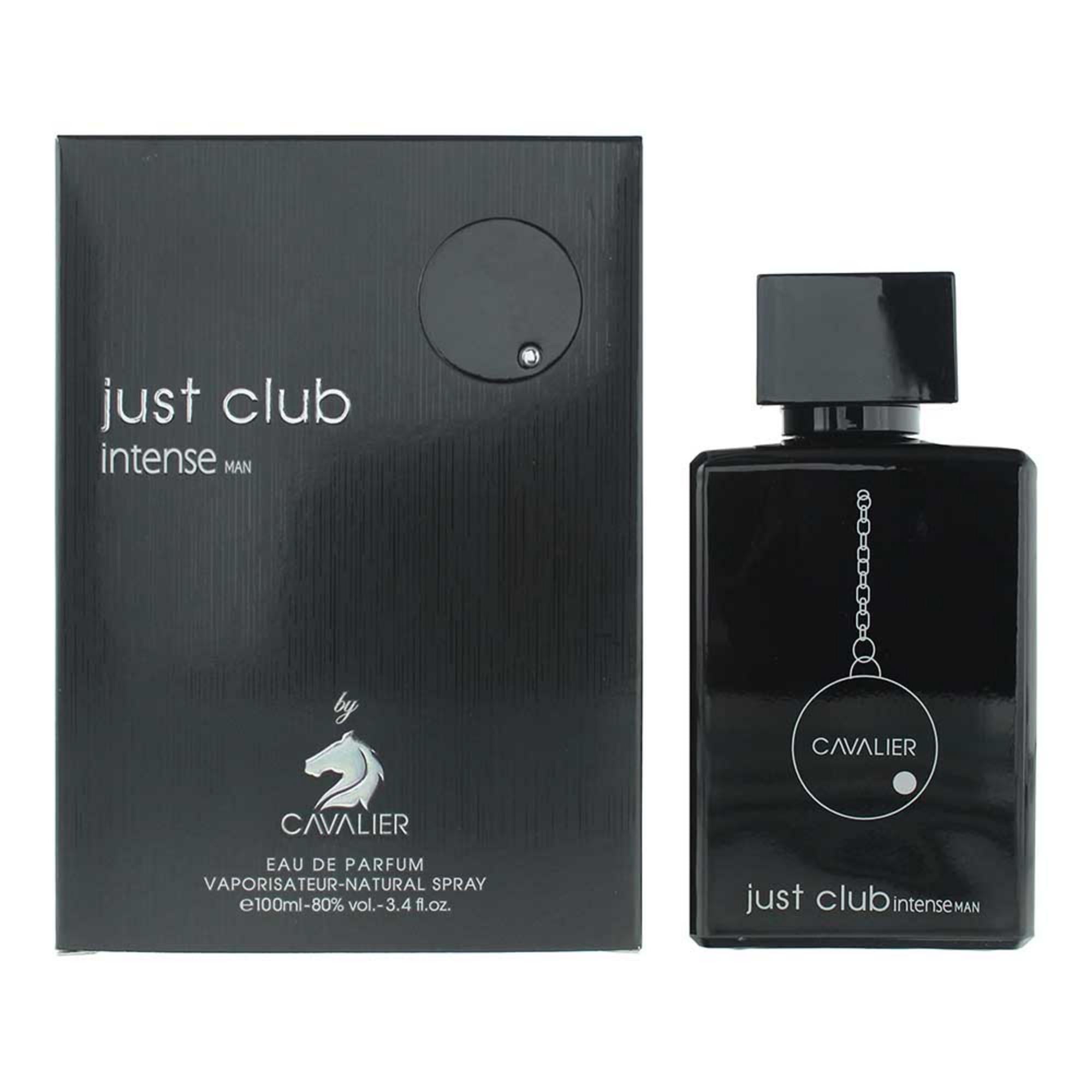 Cavalier, Just Club Intense, Apă de parfum, Pentru bărbați, 100 ml