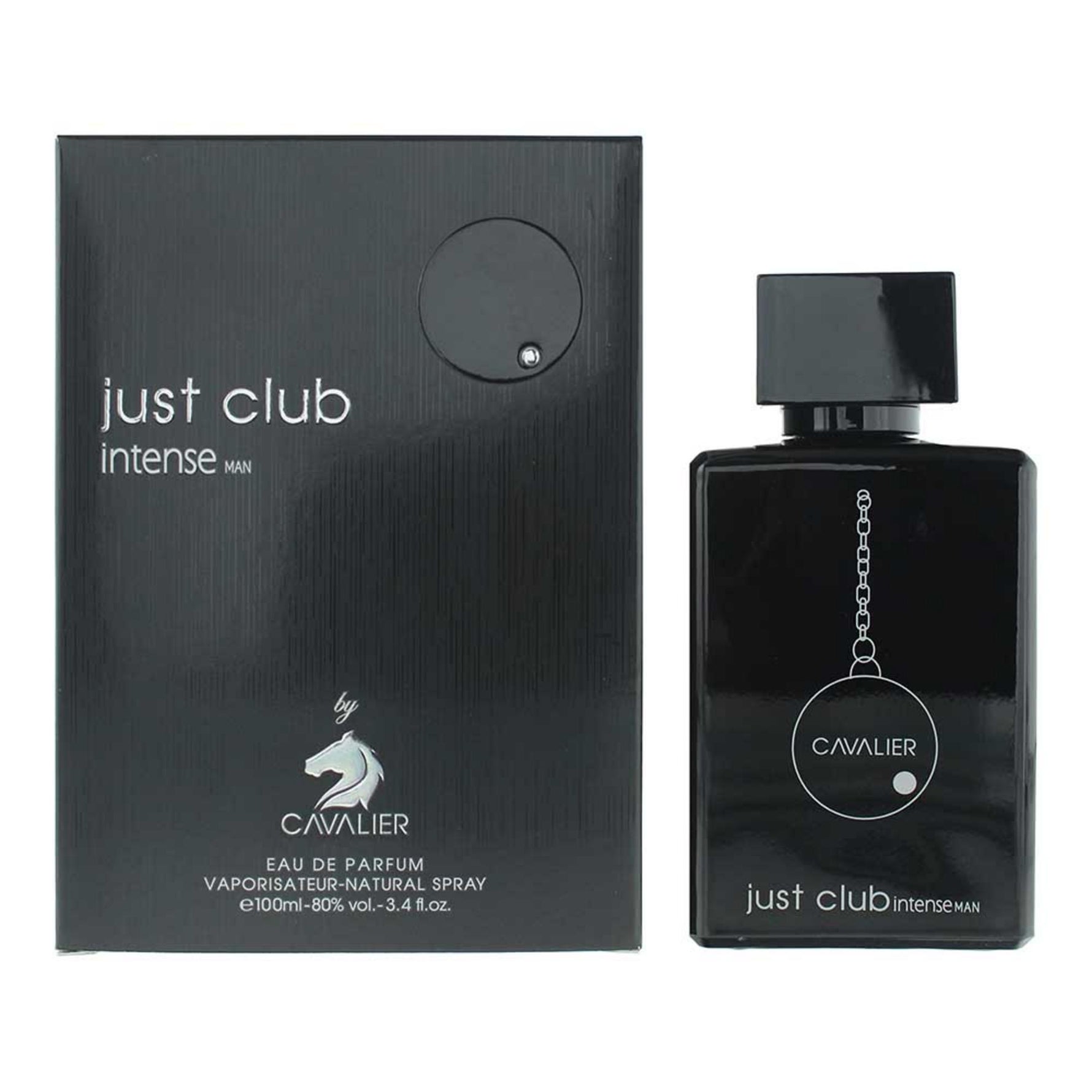Cavalier, Just Club Intense, Apă de parfum, Pentru bărbați, 100 ml