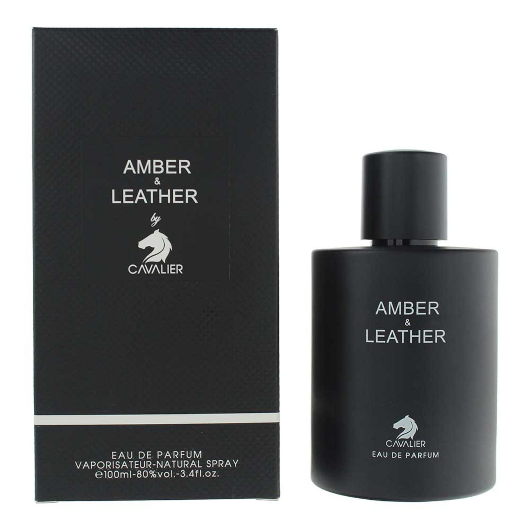 Cavalier, Amber & Leather, Apă de parfum, Unisex, 100 ml