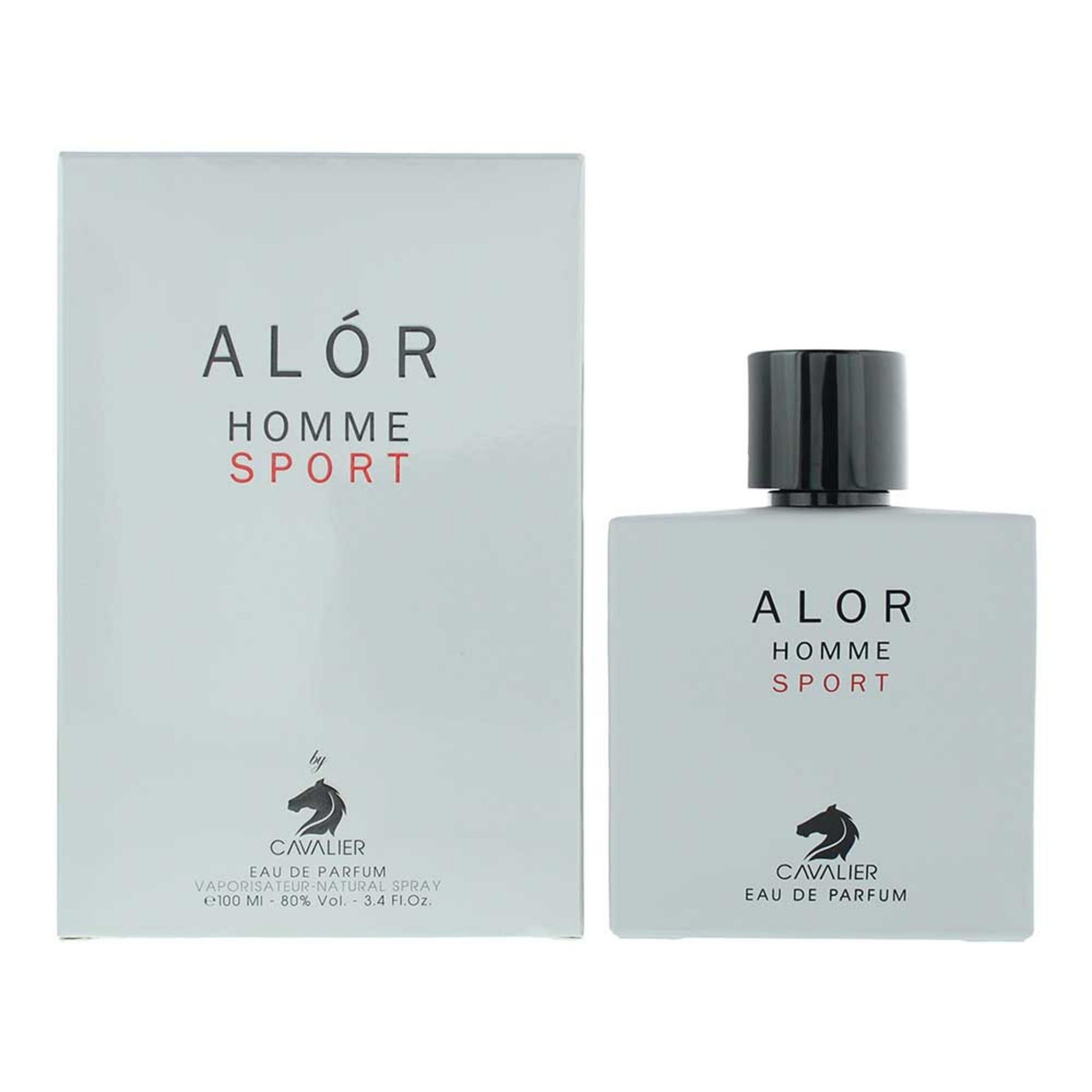 Cavalier, Alor Sport, Apă de parfum, Pentru bărbați, 100 ml