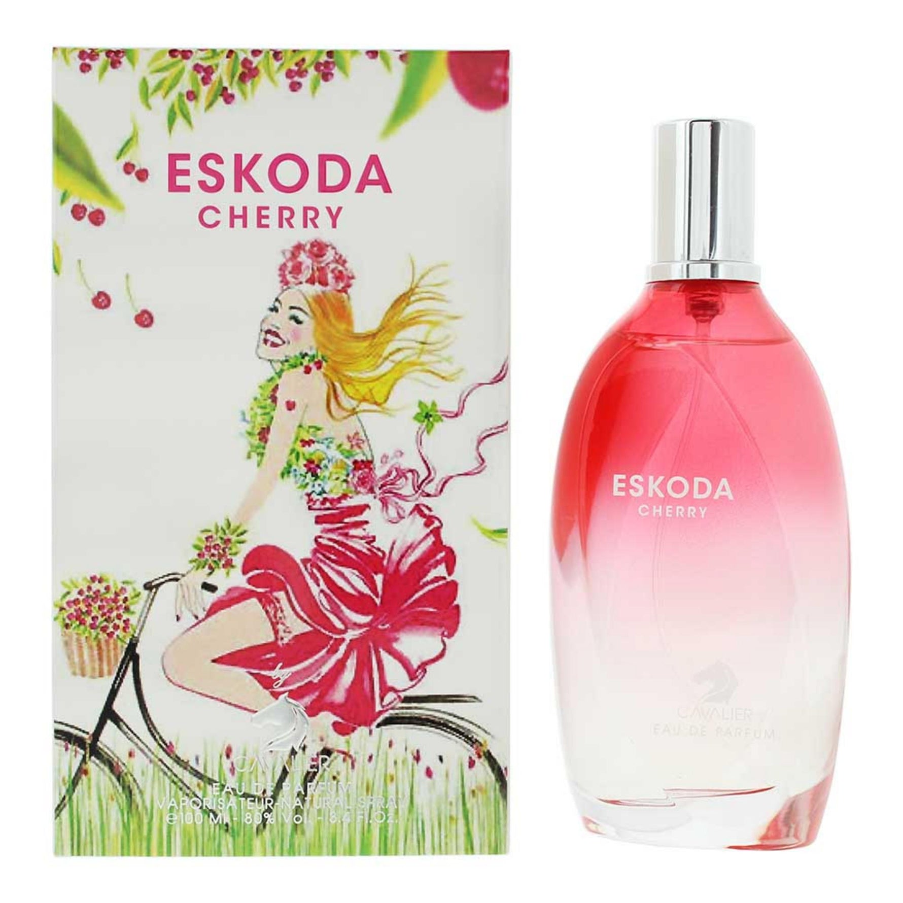 Cavalier, Eskoda Cherry, Apă de parfum, Pentru femei, 100 ml