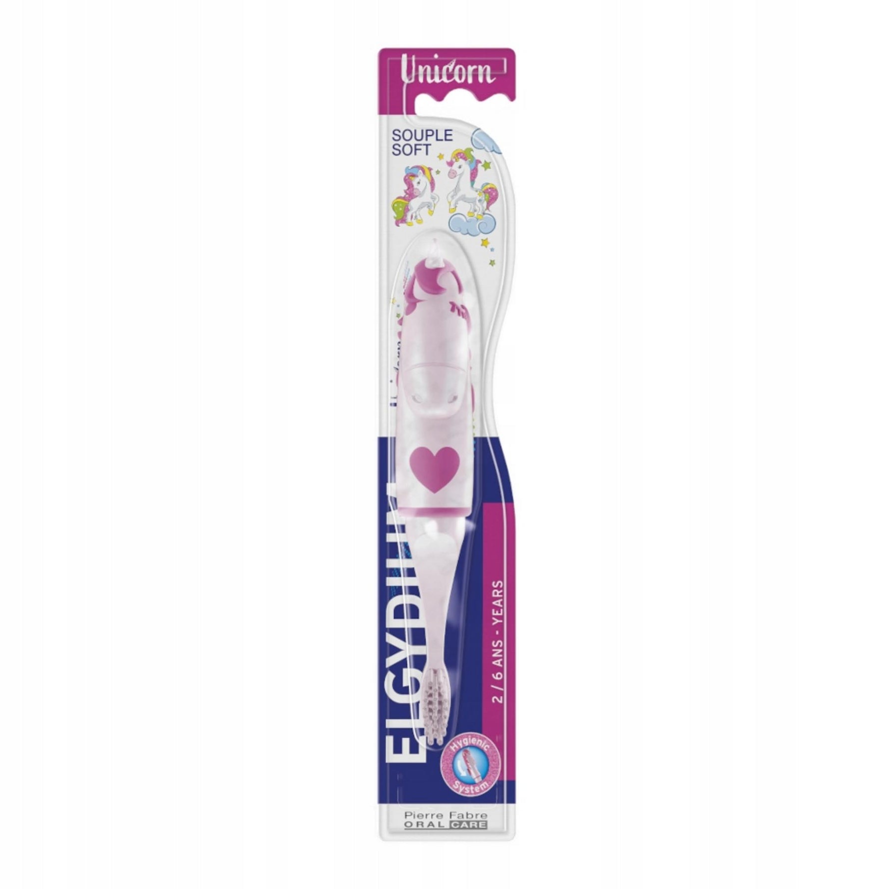 Elgydium, Unicorn, Periuță de dinți, Violet