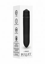 Vibrator Bullet cu o singură viteză Be Good Tonight, negru, 9 cm