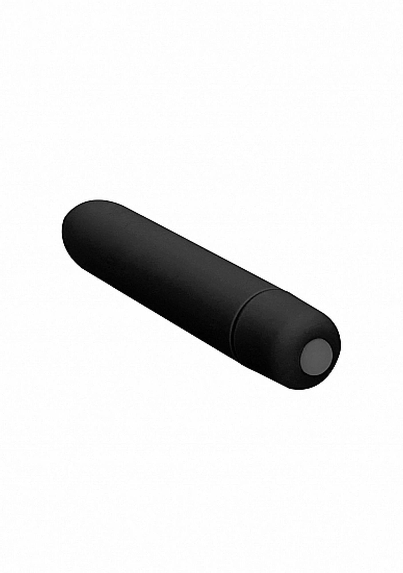 Vibrator Bullet cu o singură viteză Be Good Tonight, negru, 9 cm