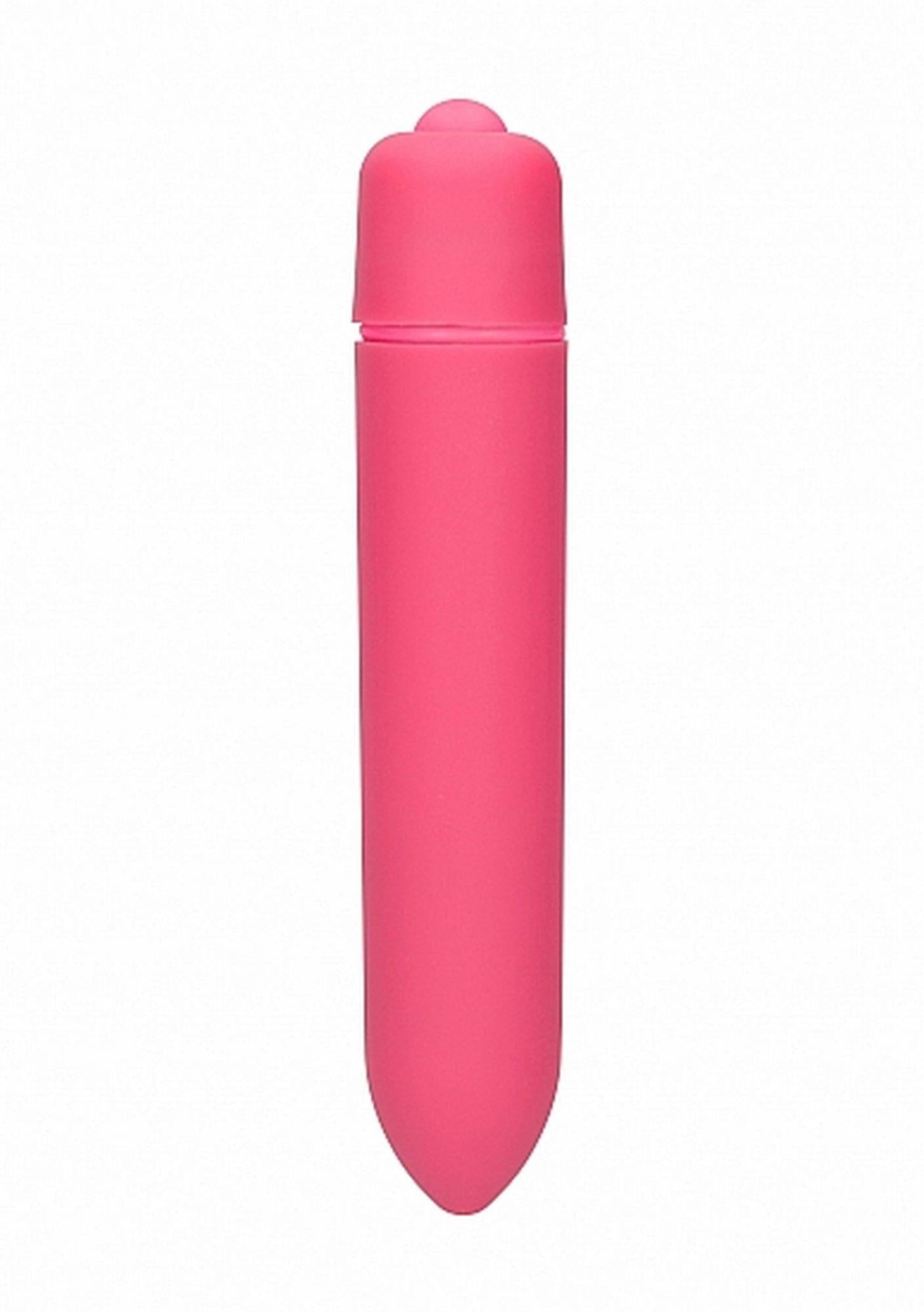 Vibrator Bullet cu o singură viteză Be Good Tonight, roz, 9 cm