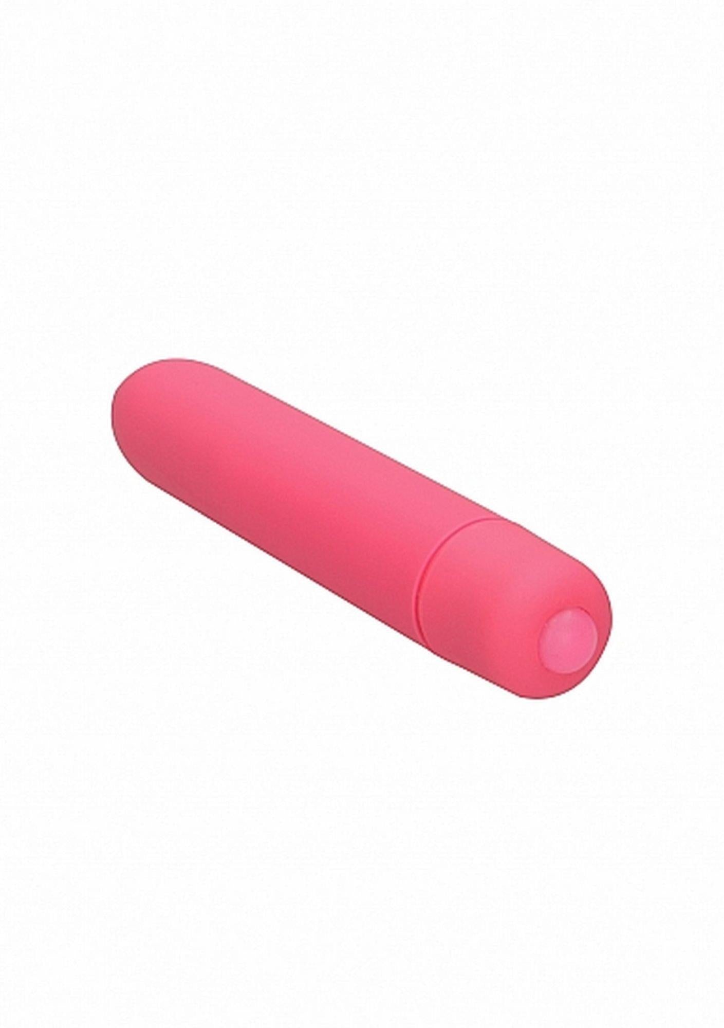 Vibrator Bullet cu o singură viteză Be Good Tonight, roz, 9 cm
