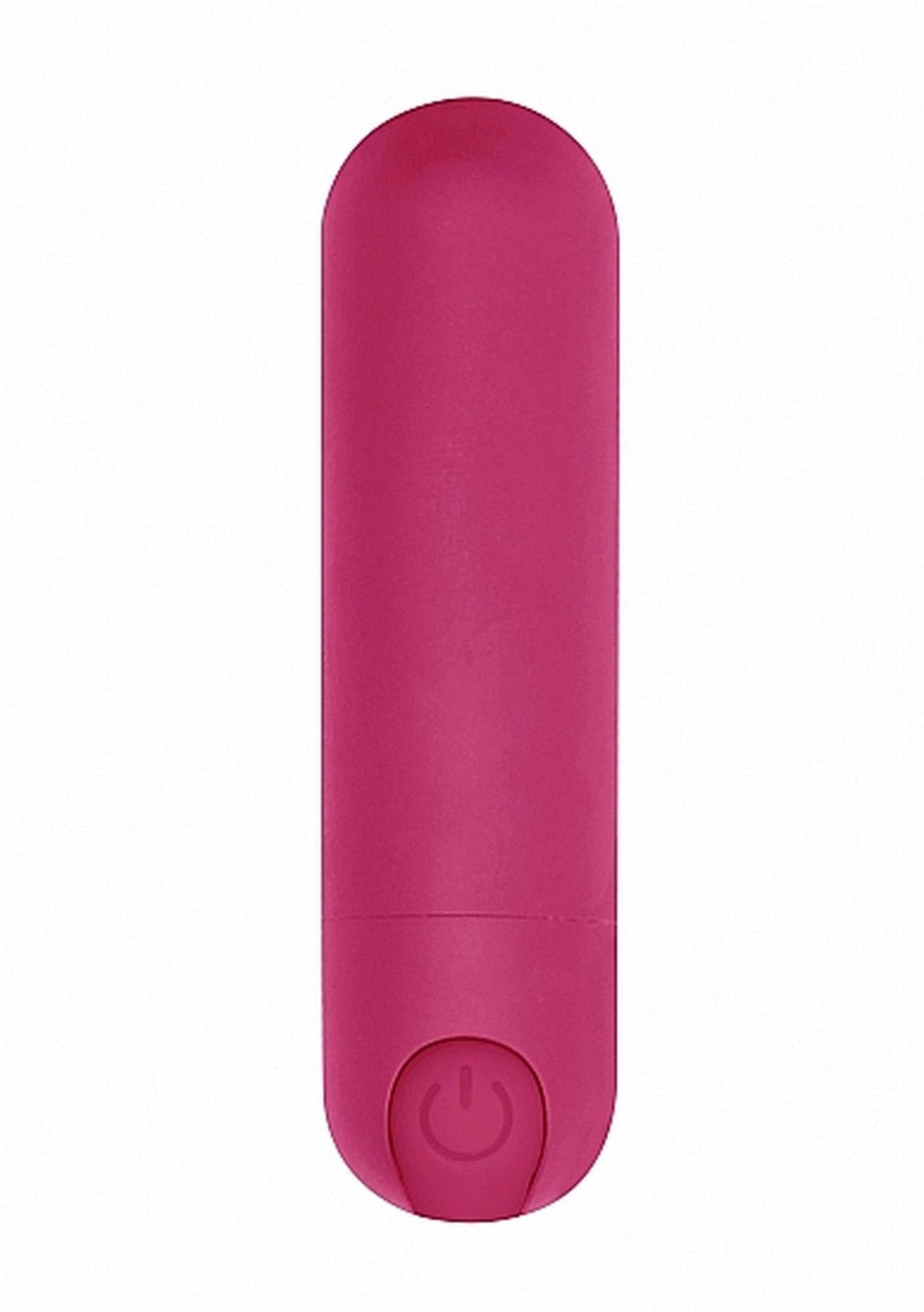 Vibrator Mini Bullet Be Good Tonight Pink, USB, 10 Moduri