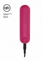 Vibrator Mini Bullet Be Good Tonight Pink, USB, 10 Moduri