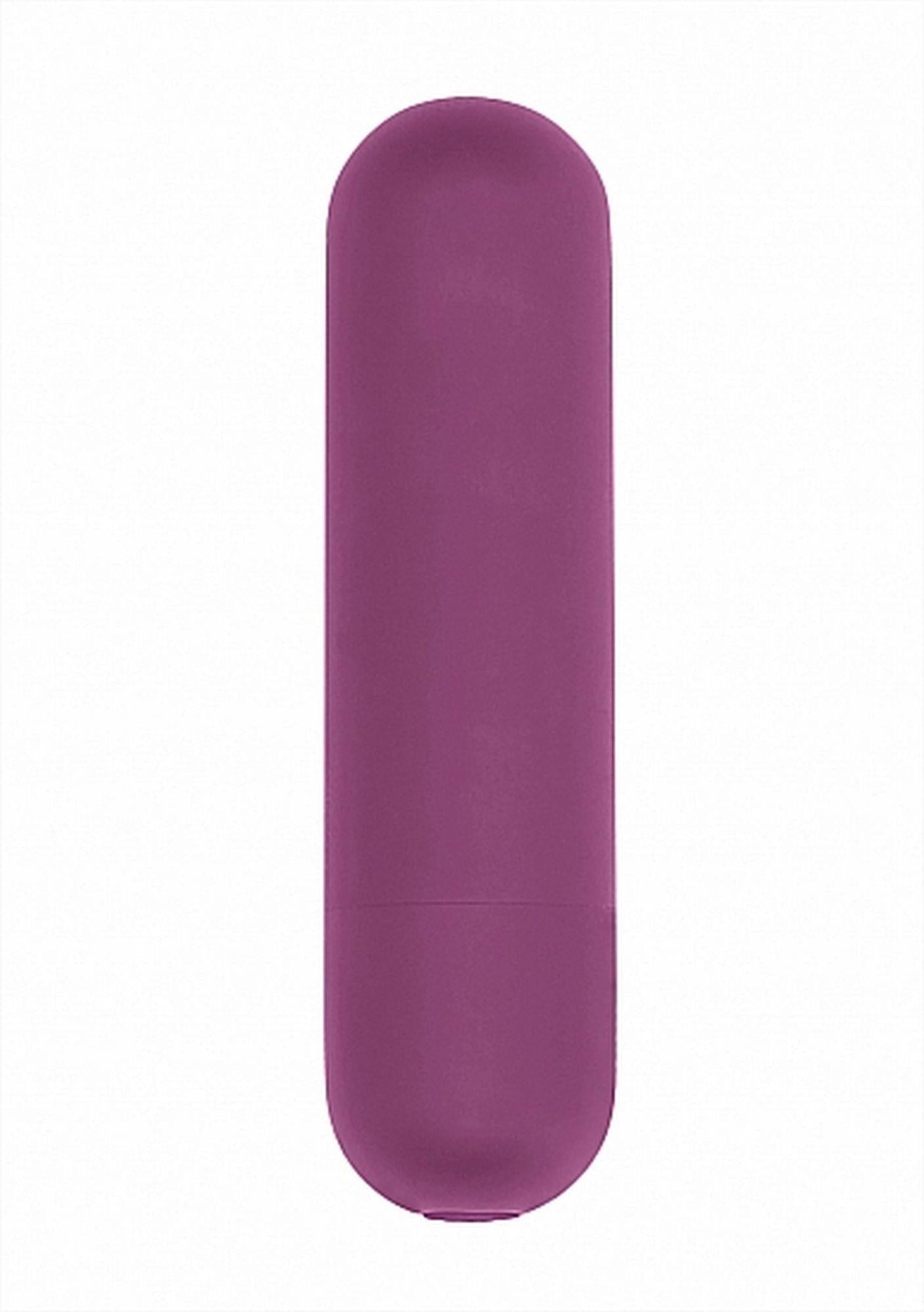 Vibrator Mini Bullet Be Good Tonight, 10 Viteze, Mov, USB, 8 cm