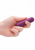 Vibrator Mini Bullet Be Good Tonight, 10 Viteze, Mov, USB, 8 cm