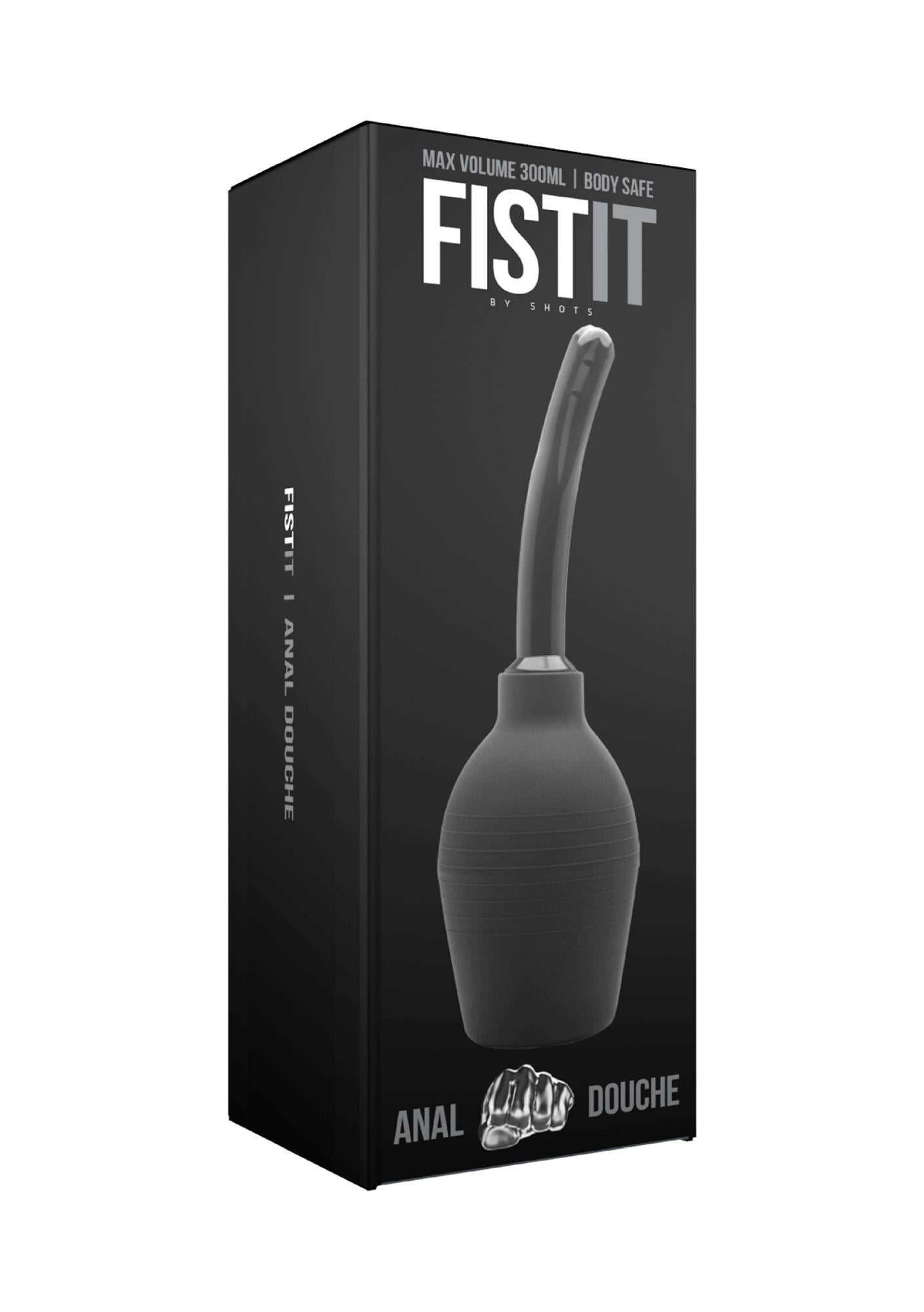 Fist-it ShotsToys Duș Anal Negru