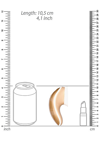 Stimulator clitoridian vibrant cu USB Innovation Gold