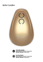 Stimulator clitoridian vibrant cu USB Innovation Gold
