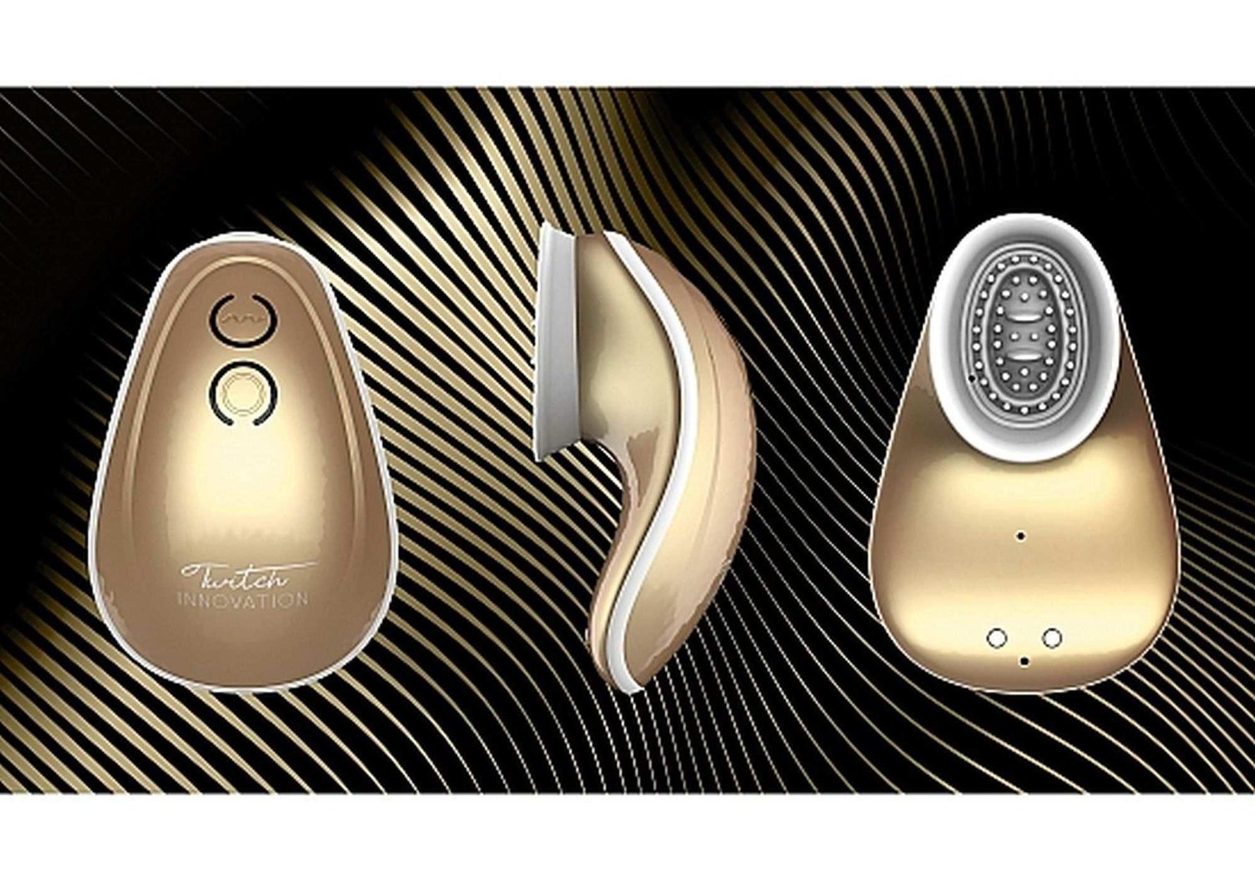 Stimulator clitoridian vibrant cu USB Innovation Gold
