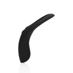 Inel vibrant pentru penis Loveline din silicon, cu vârf, negru