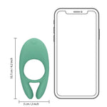Inel vibrant pentru penis Loveline din silicon, 10 funcții