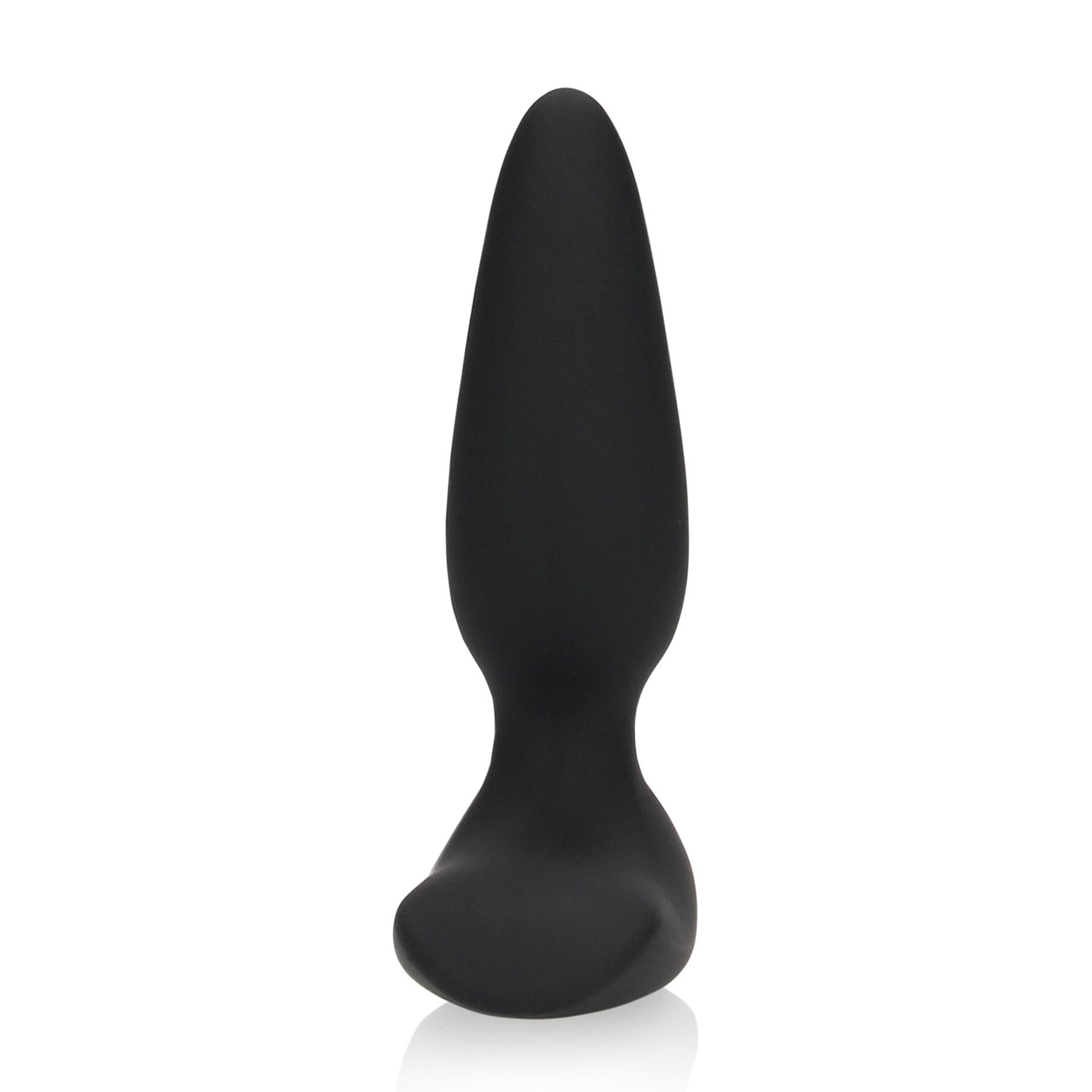 Dop anal vibrant Loveline Smooth din silicon cu telecomandă, 10 funcții
