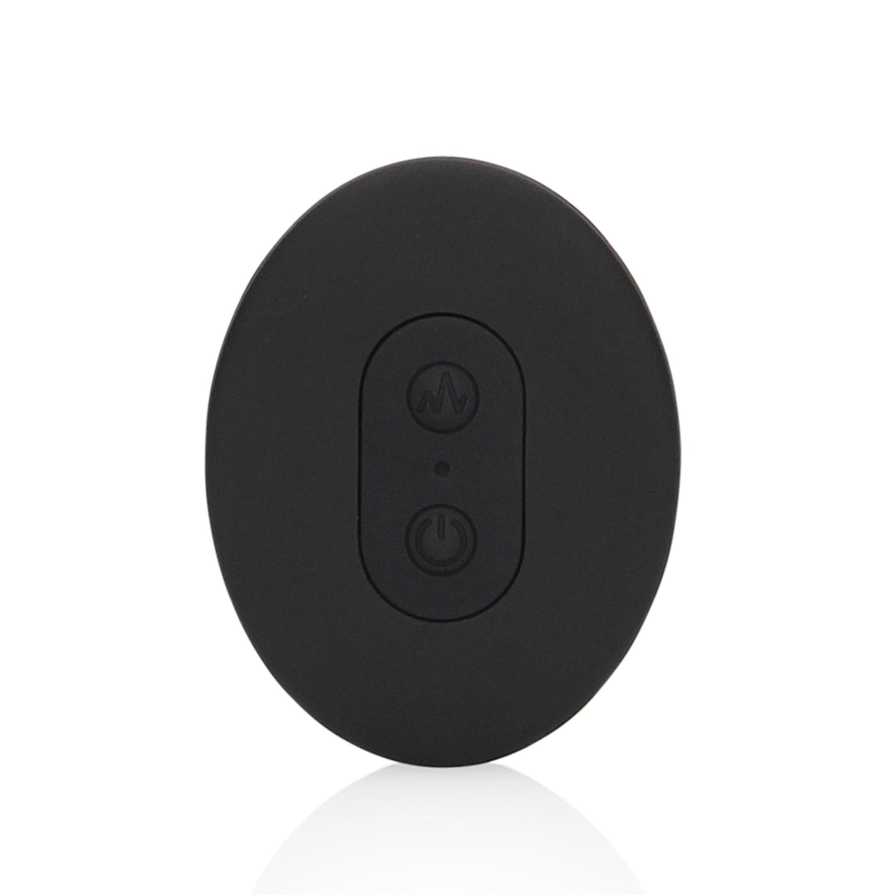 Dop anal vibrant Loveline Smooth din silicon cu telecomandă, 10 funcții