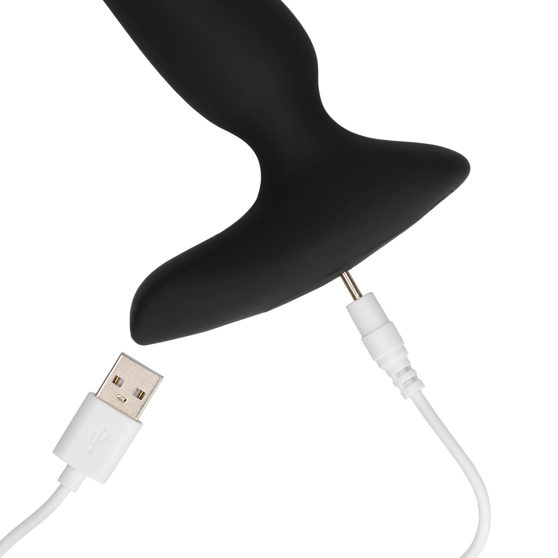Plug anal vibrant cu mărgele Loveline și telecomandă