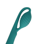 Vibrator Loveline din silicon pentru punctul G cu mărgele, 10 funcții