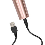 Vibrator Loveline din silicon cu baghetă și 6 funcții