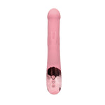 Vibrator Loveline Rabbit cu mărgele rotative, 10 funcții
