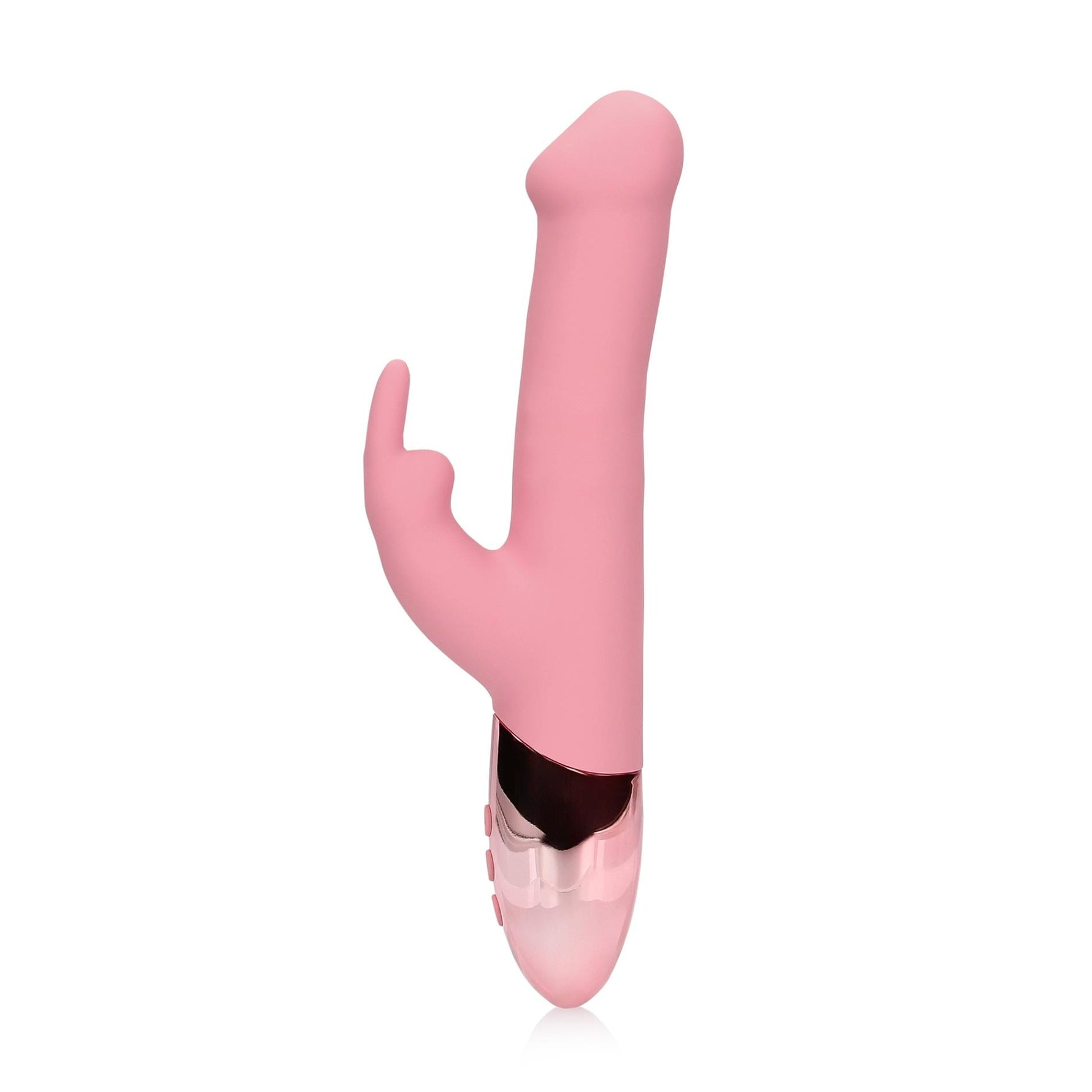 Vibrator Loveline Rabbit cu mărgele rotative, 10 funcții
