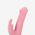 Vibrator Loveline Rabbit cu mărgele rotative, 10 funcții