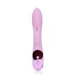 Vibrator Loveline din silicon tip iepuraș, cu 10 funcții