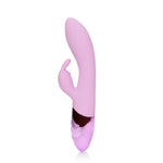 Vibrator Loveline din silicon tip iepuraș, cu 10 funcții