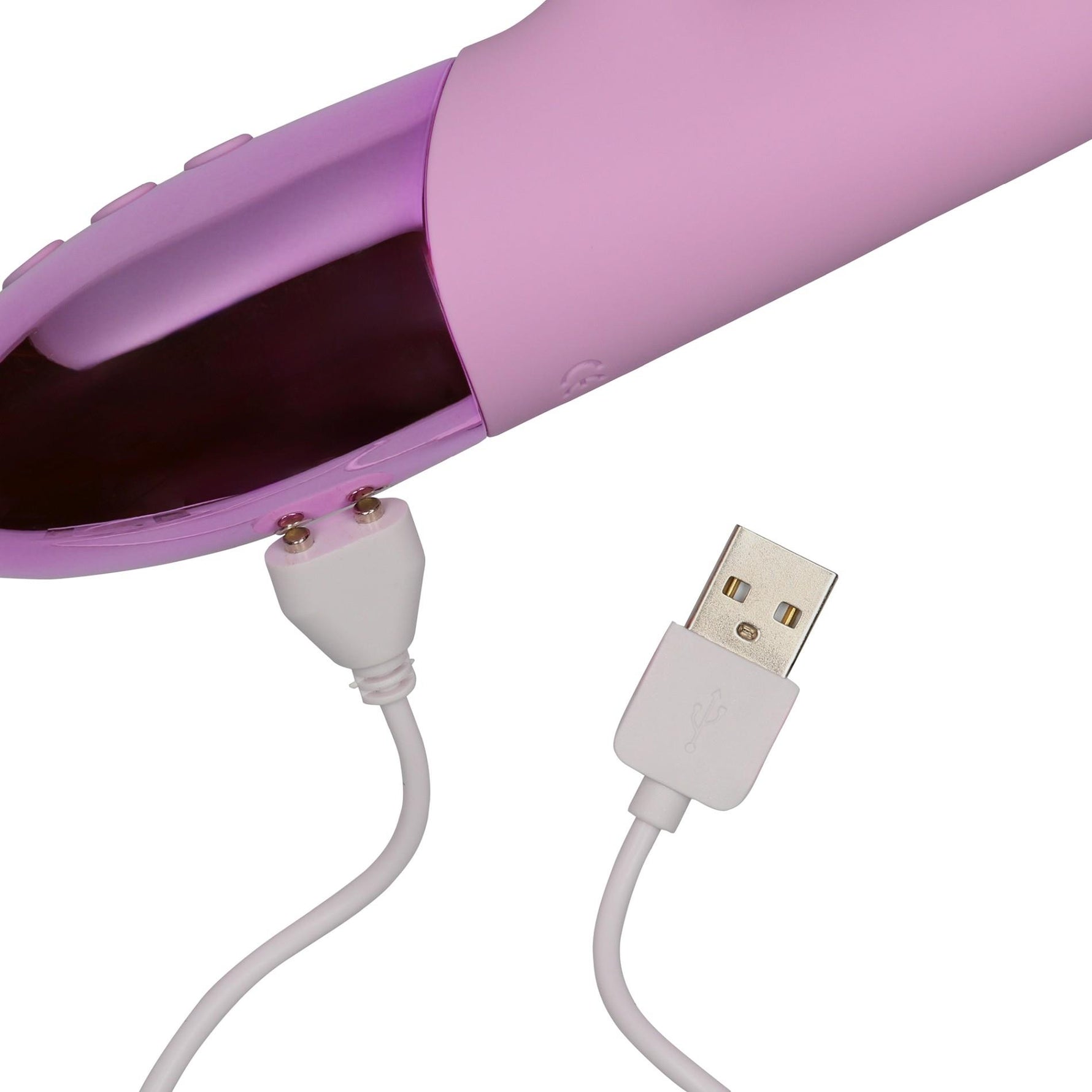 Vibrator Loveline din silicon tip iepuraș, cu 10 funcții