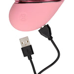 Vibrator Loveline Tapping cu inimă, 10 funcții