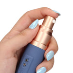 Vibrator de călătorie Loveline cu cameră de lubrifiere și pompă cu 10 funcții