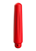 Vibrator Delia Luminous Red Bullet cu 10 viteze